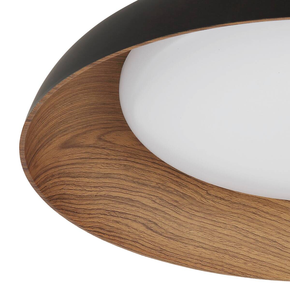 GLOBO LED-Deckenleuchte ORBIS weiß Metall H/D: ca. 9,5x48 cm 1 Brennstellen