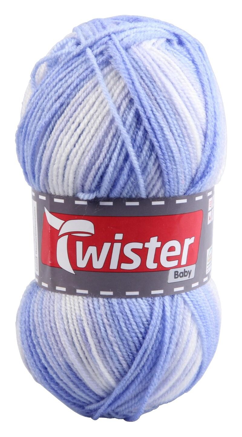 Twister Handstrickgarn Twister Baby himmel color 100% Polyacryl L: ca. 21000 cm