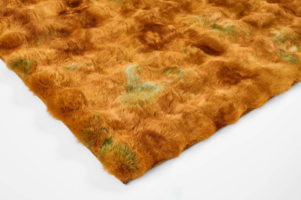 Kunstfell Moyo Batik gold B/L: ca. 120x160 cm