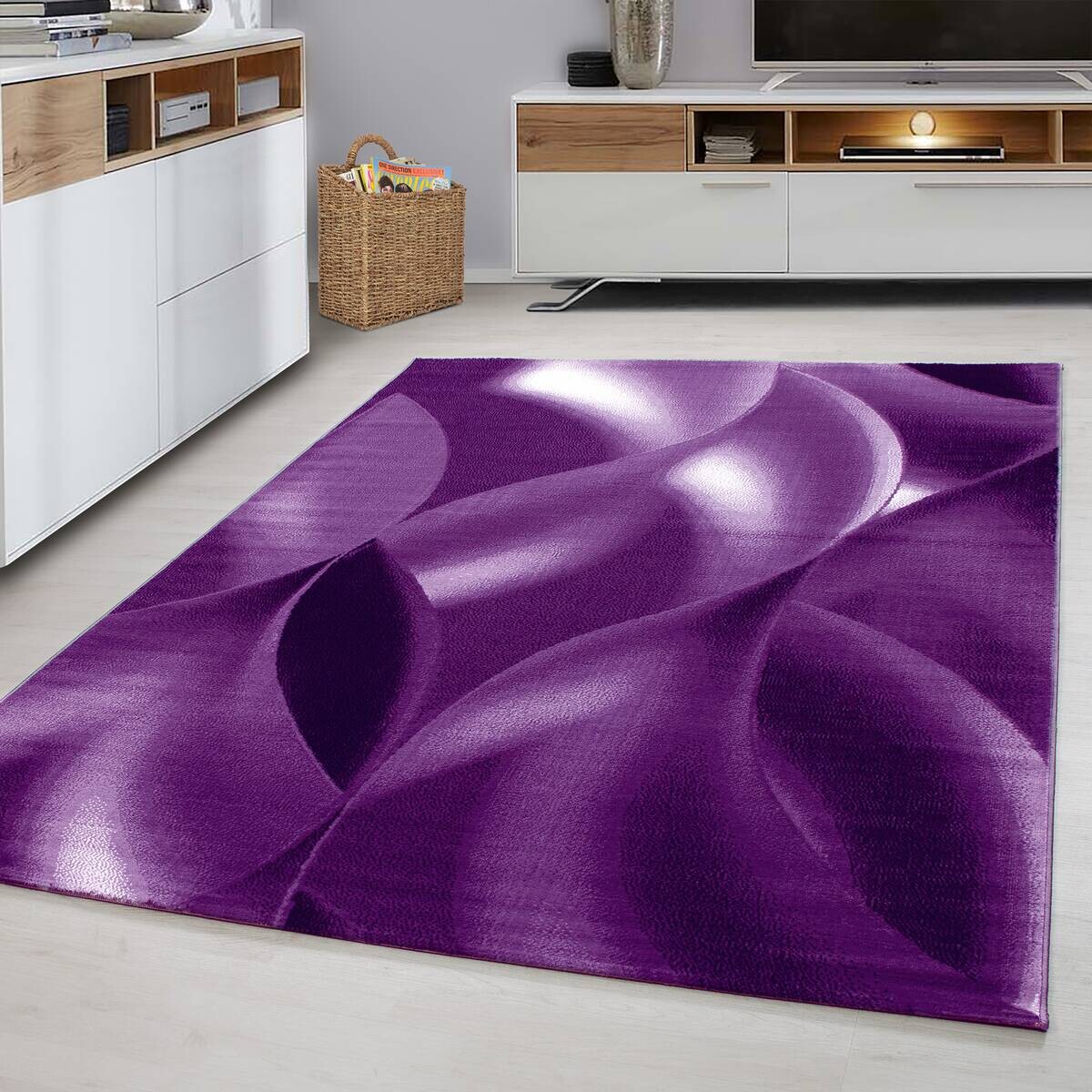 Ayyildiz Teppich PLUS violett B/L: ca. 280x370 cm