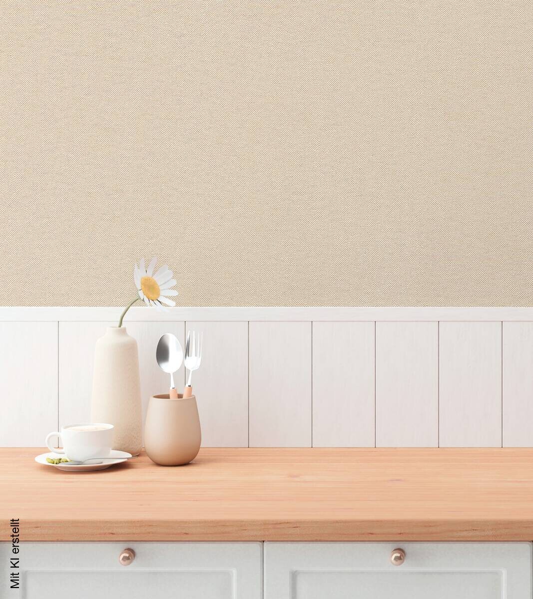 A.S.Creation Vliestapete beige B/H/D: ca. 53x1005x9,3 cm