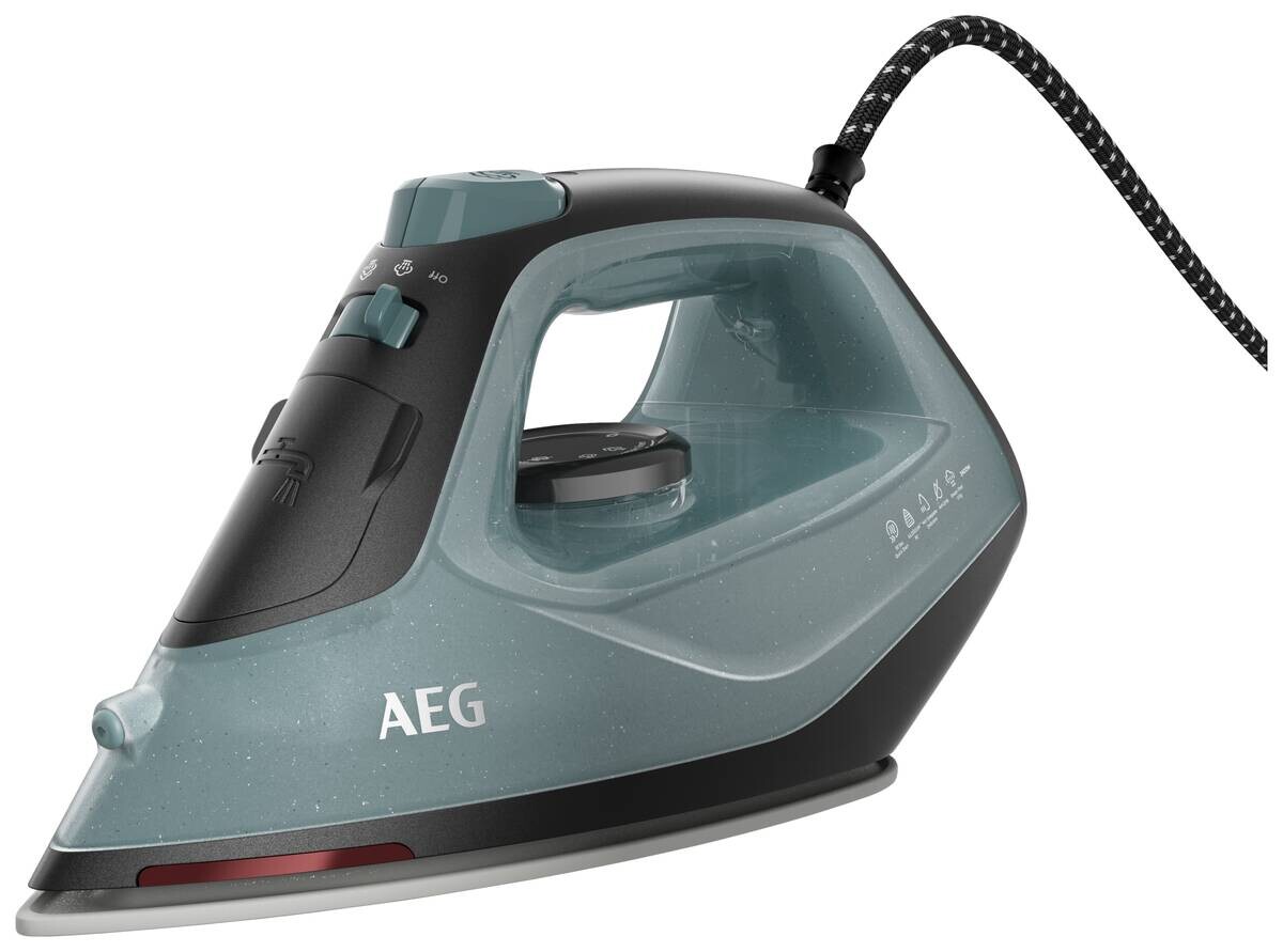 AEG Dampfbügelautomat SI5-2-6OG grün grau Keramik Kunststoff B/H/L: ca. 11,6x14,3x27,4 cm