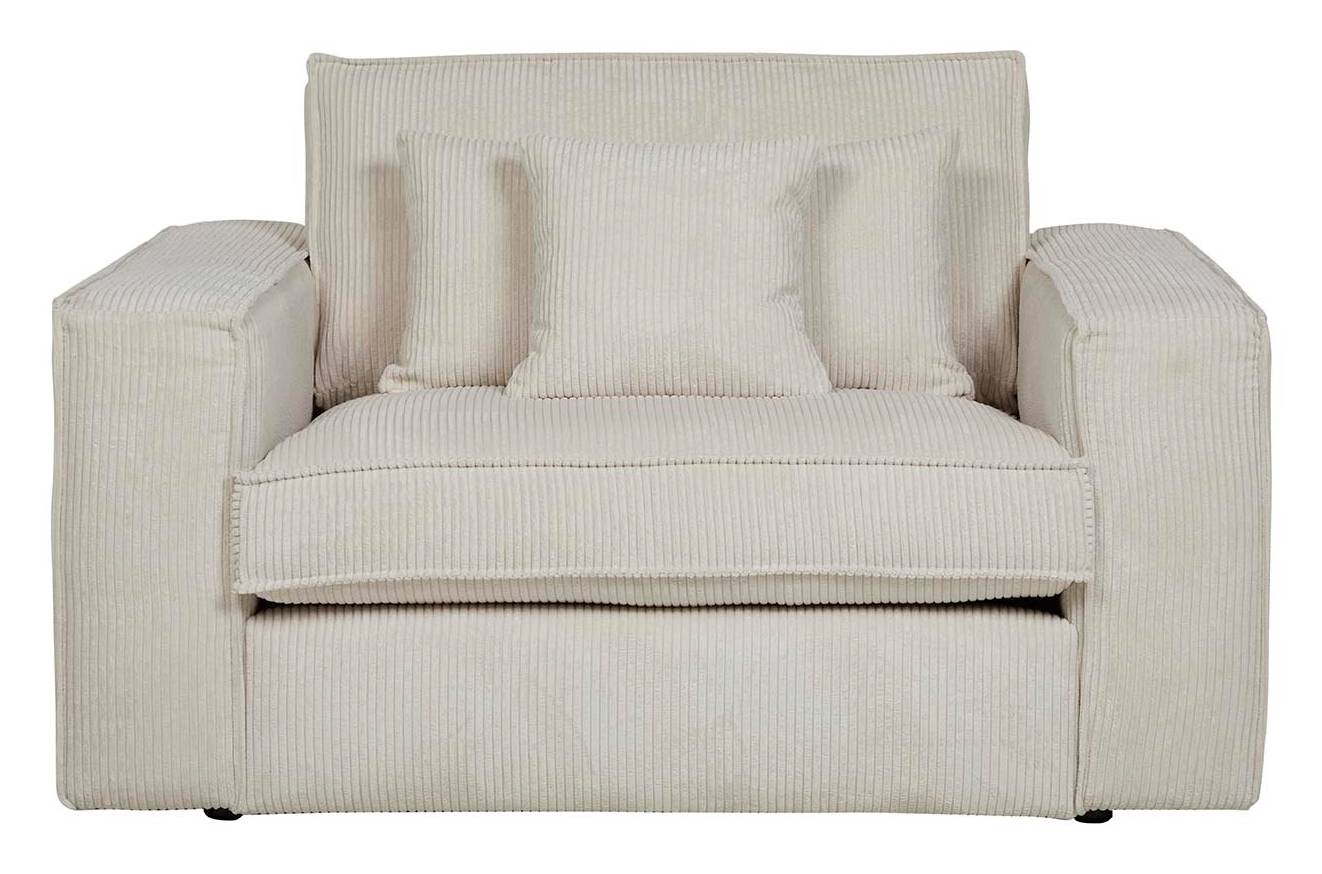 Sessel Marlon beige Microfaser B/H/T: ca. 144x90x110 cm