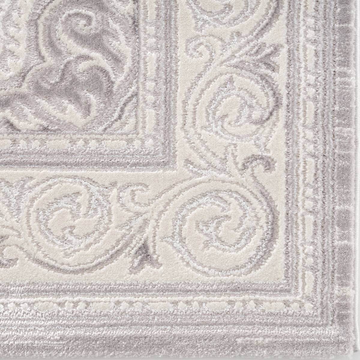 Sanat Teppich Harmony hellgrau B/L: ca. 80x300 cm