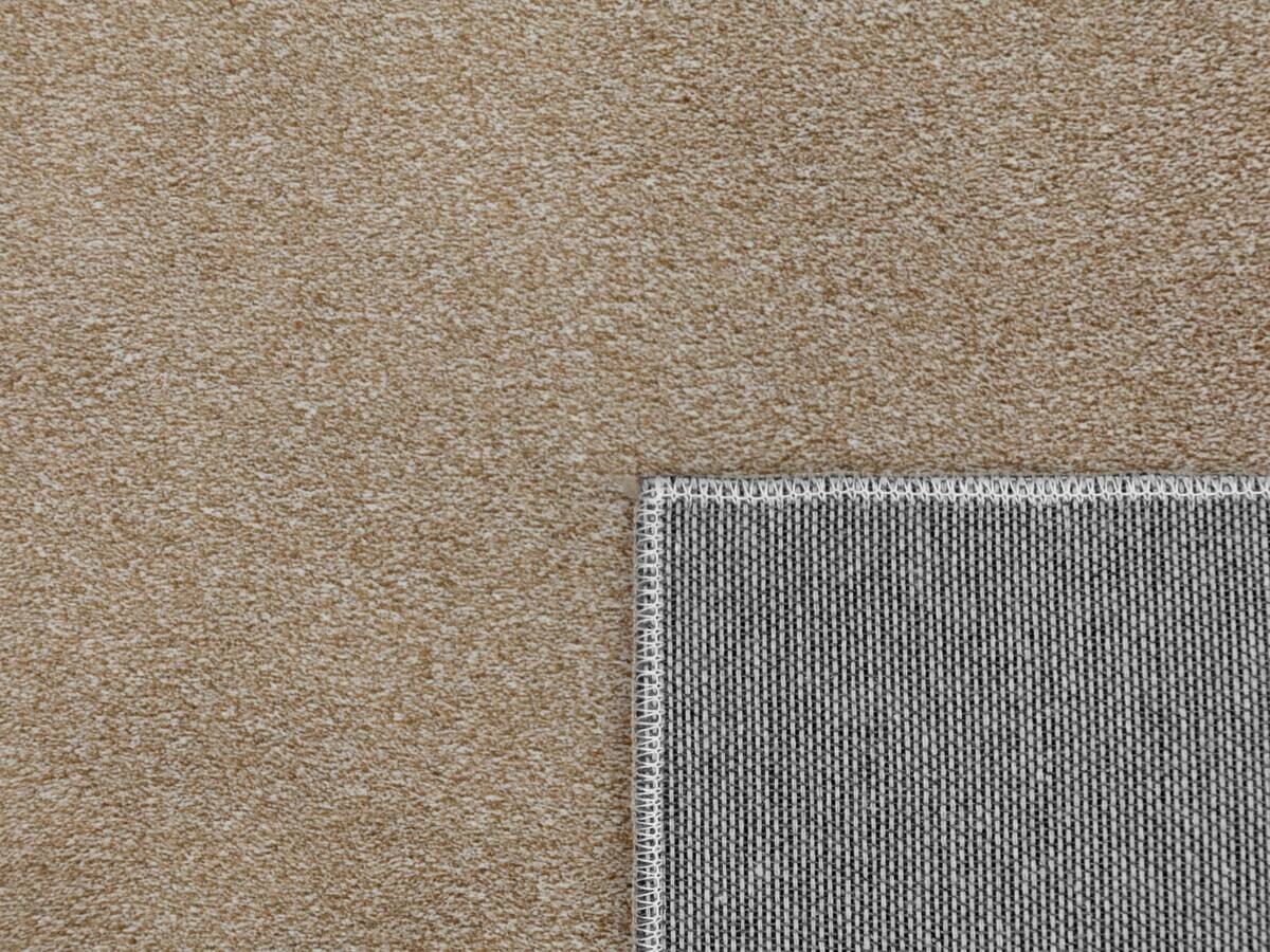 Teppich Flanell taupe B/L: ca. 80x150 cm