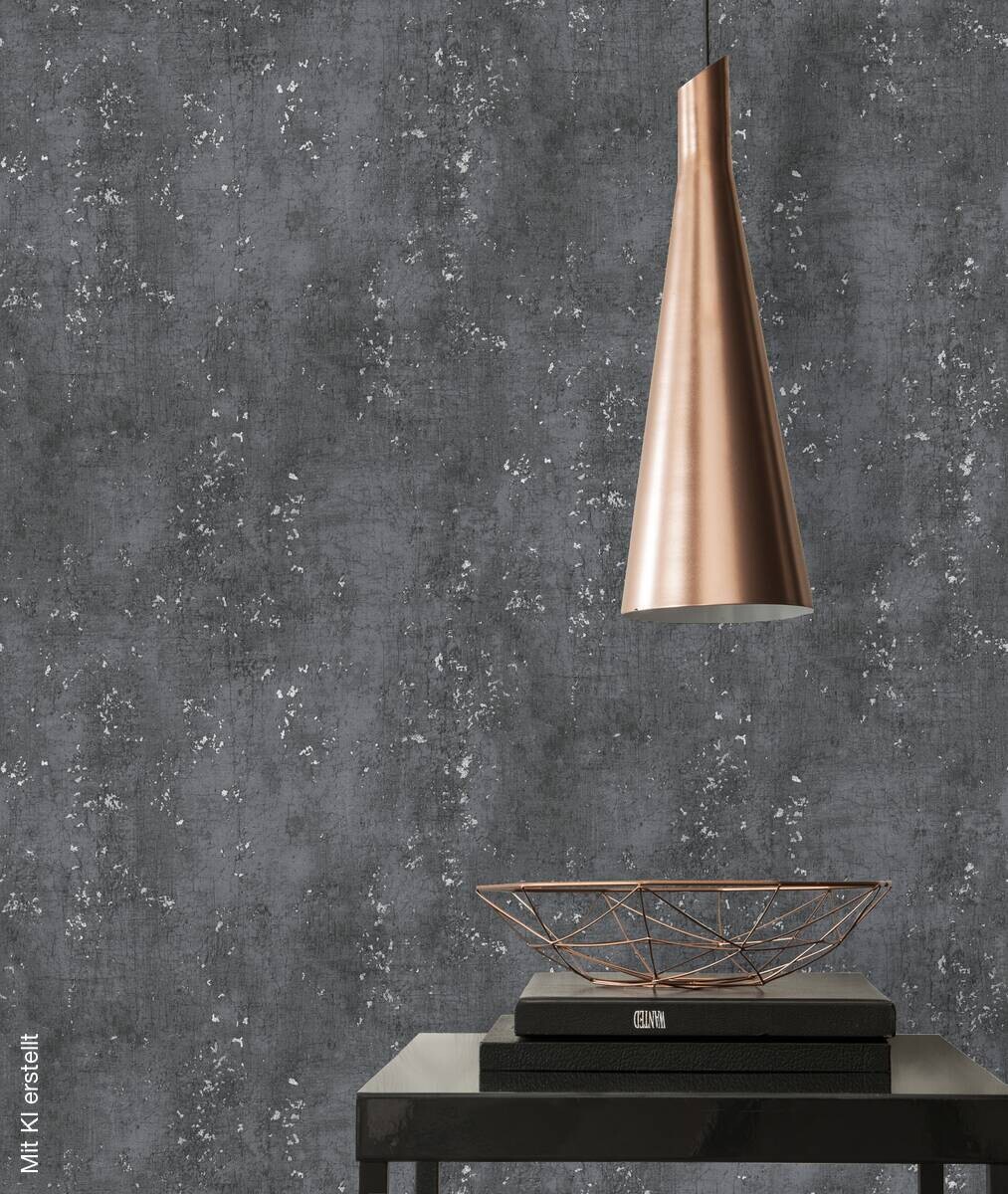 A.S.Creation Vliestapete schwarz B/H/D: ca. 53x1005x8 cm