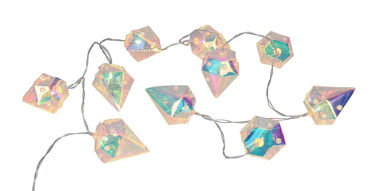 Nolo LED-Lichterkette String transparent B/H/T: ca. 165x5x4 cm