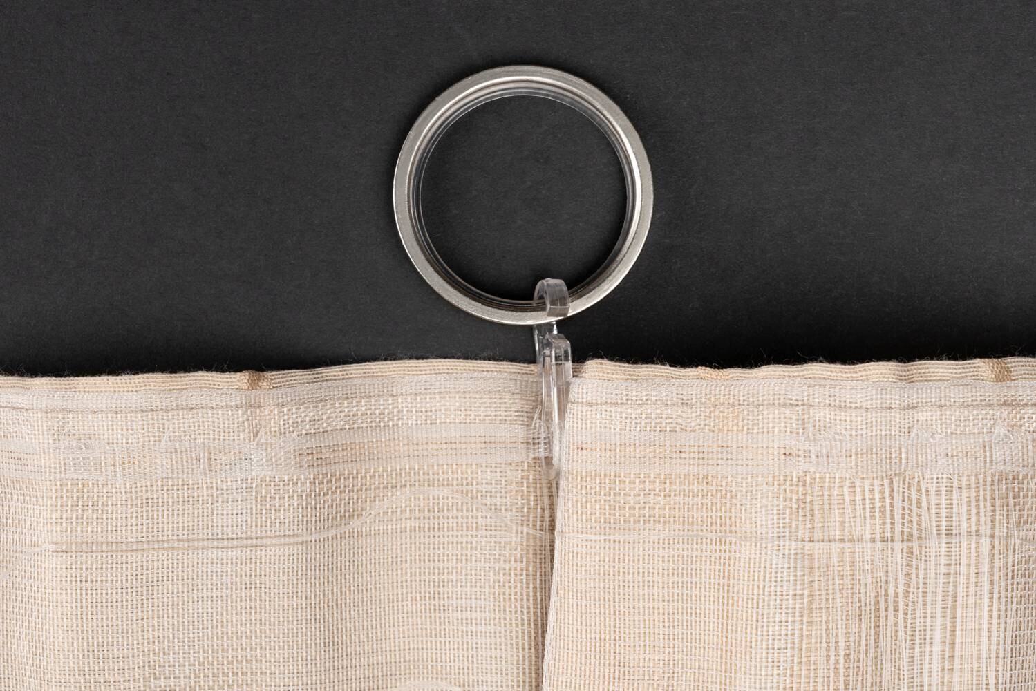 Kombivorhang 2er Pack Stream sand B/L: ca. 135x245 cm