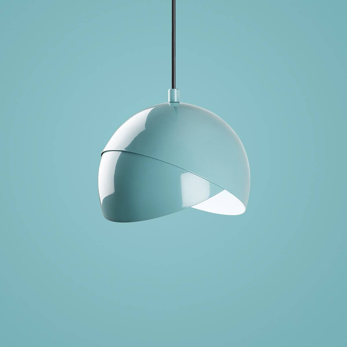 Opviq Pendelleuchte türkis B/H/T: ca. 20x114x20 cm E27 1 Brennstellen