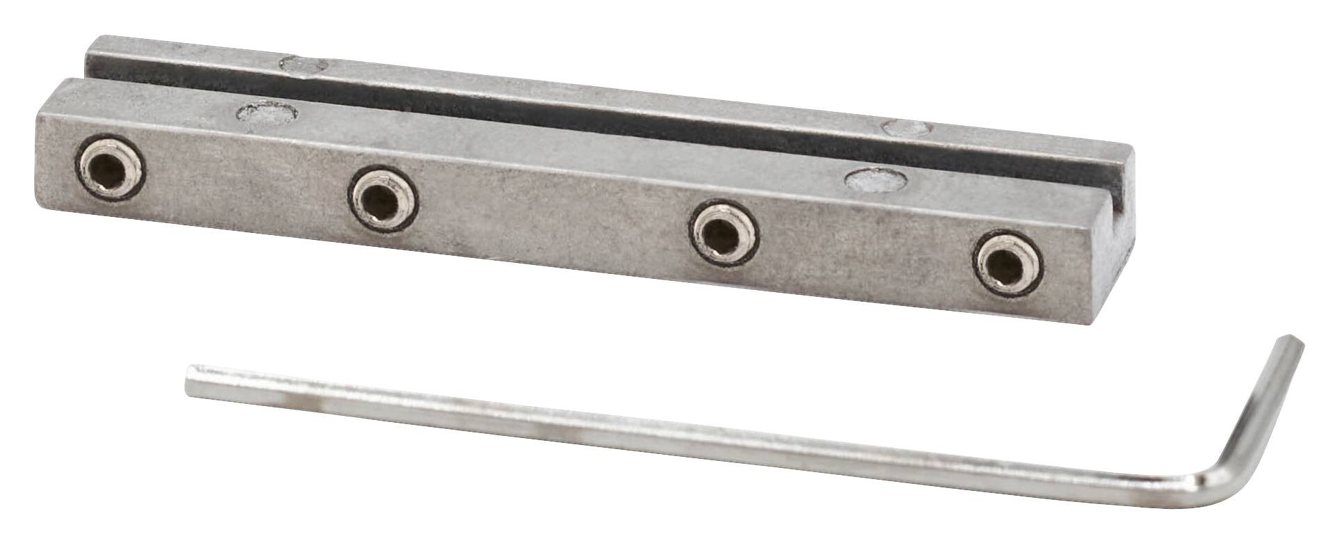 ondeco Schienenverbinder smart nickel Metall 1 Läufe