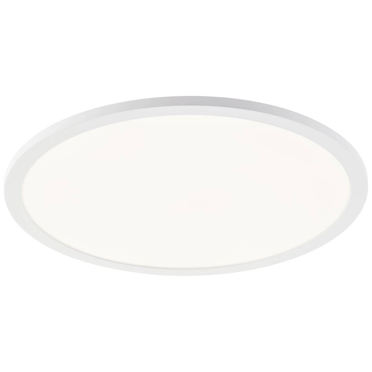 Brilliant LED-Deckenleuchte Briston weiß Kunststoff Metall B/H/L/D: ca. 43,5x7,5x44x42 cm