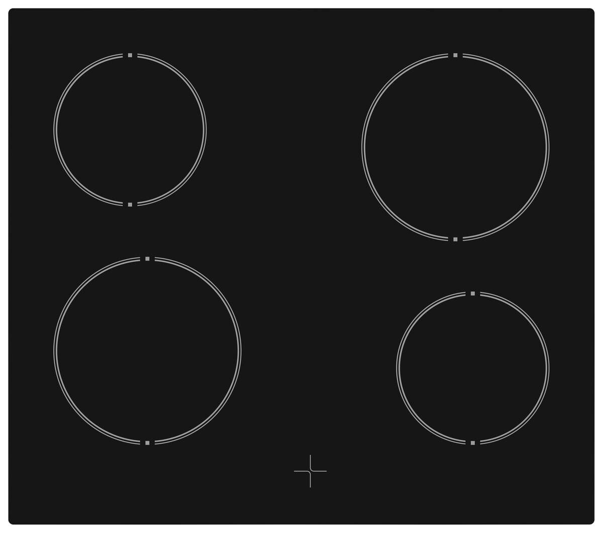 Küchenblock Elva anthrazit strukturiert B/H/T: ca. 220x200x60 cm