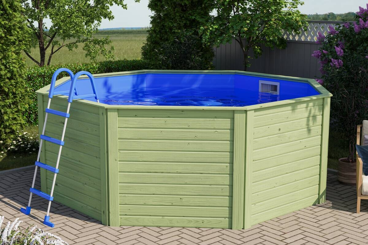 Karibu Pool Kalani B/H/T: ca. 350x121x121 cm