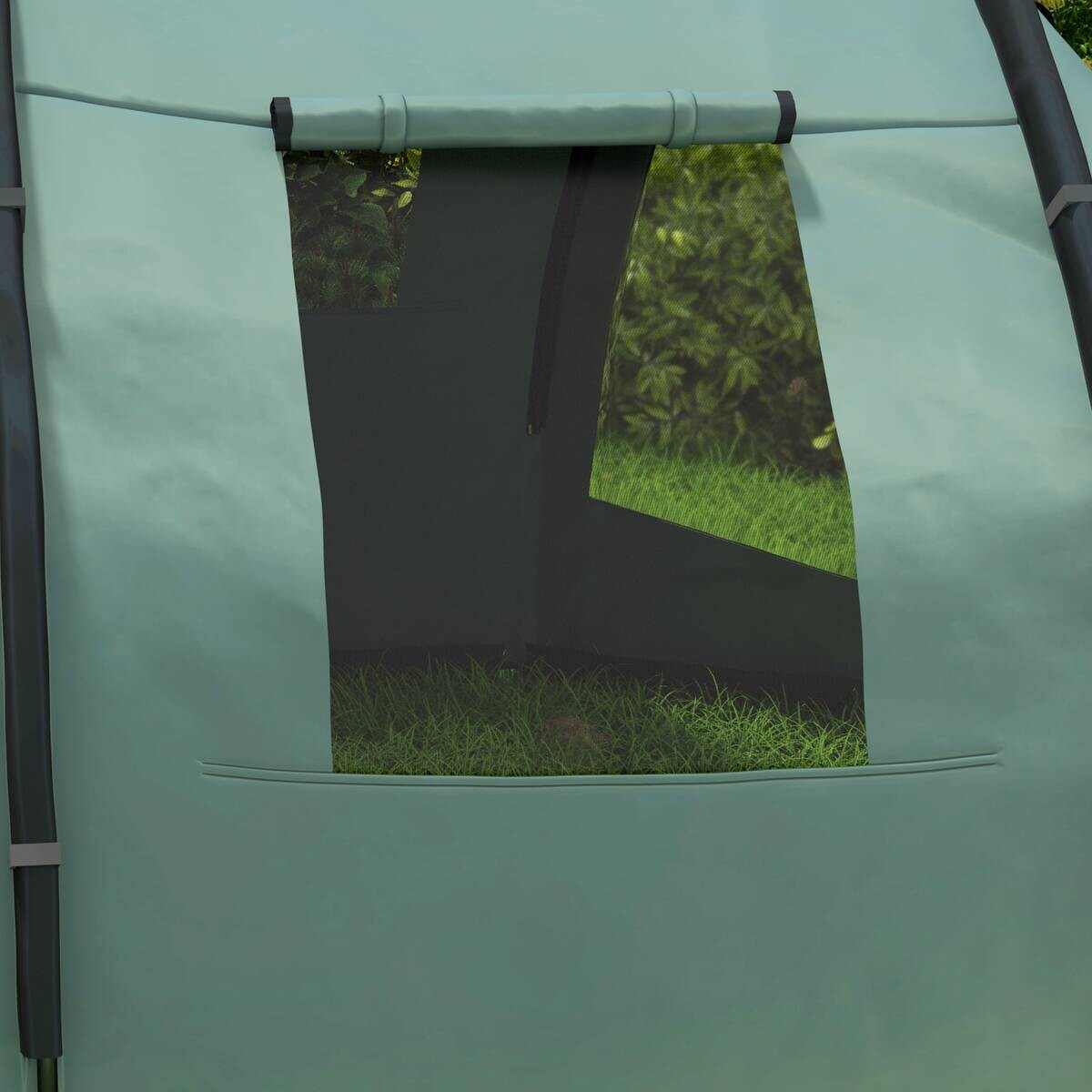 Outsunny Campingzelt B/H/L: ca. 264x172x475 cm