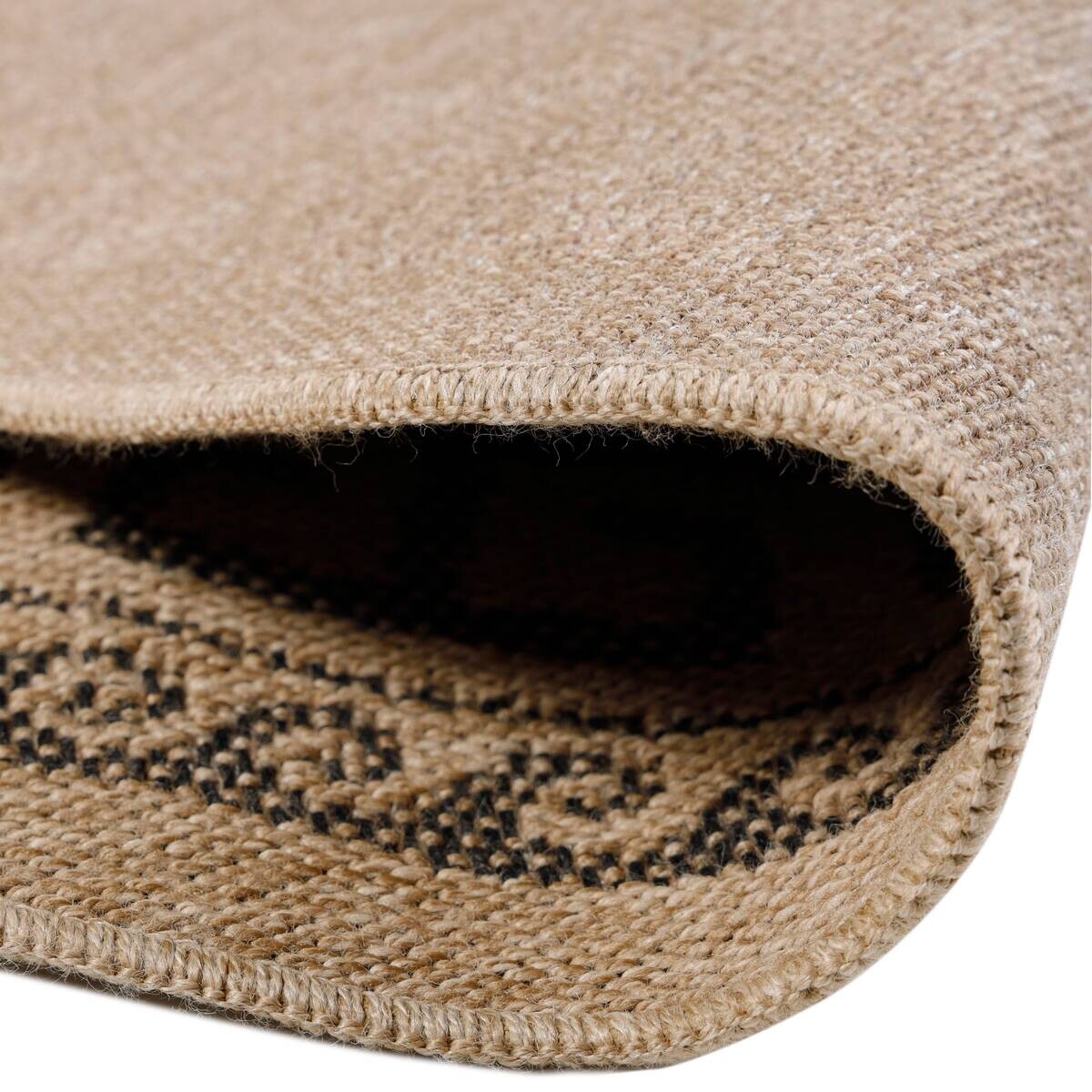 Ayyildiz Teppich COMILLA schwarz D: ca. 80 cm
