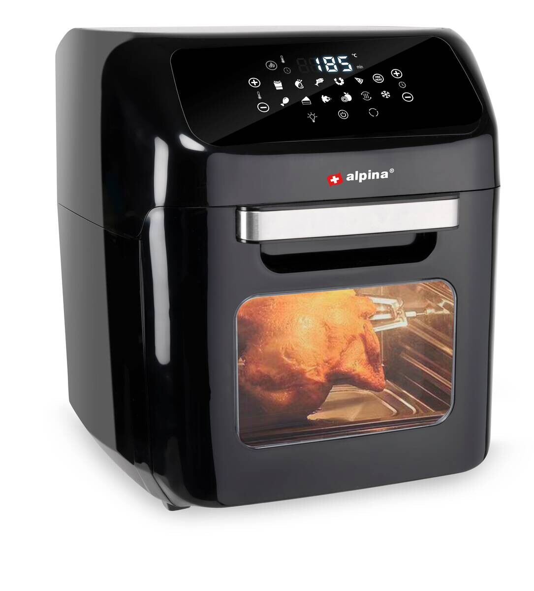 alpina Heißluftfritteuse 871125219568 schwarz Kunststoff ca. 2 l