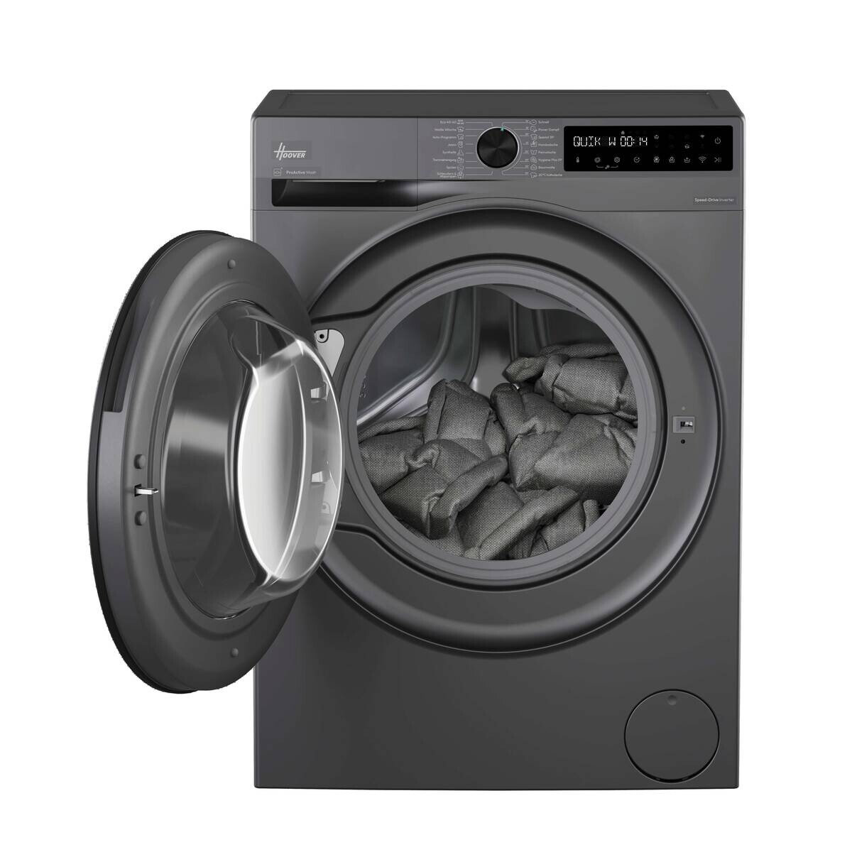 Hoover Waschmaschine HBPQ49SBL10G-84 anthrazit B/H/T: ca. 59,5x85x52,1 cm