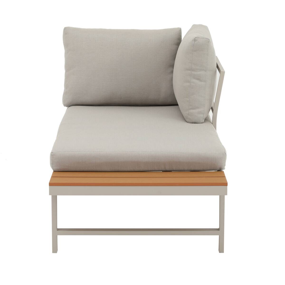 POCOline Gartensitzgruppe Onno hellgrau Stahl