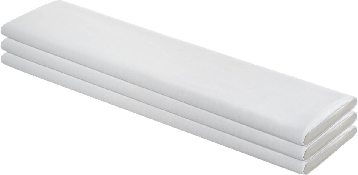 Store-Meterware weiß 100% Polyester H: ca. 300 cm