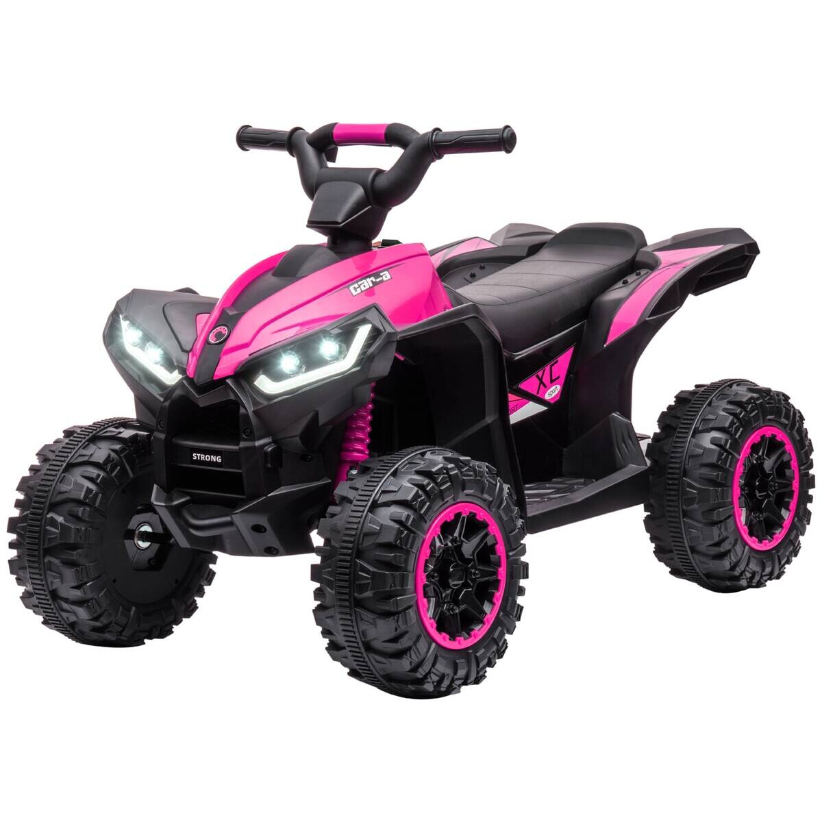 HOMCOM Elektro-Quad schwarz B/H/L: ca. 53x55,5x83 cm