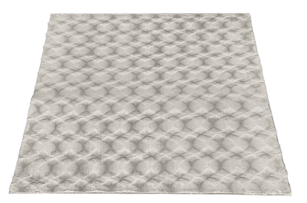 Kunstfell Diamond silber B/L: ca. 80x150 cm