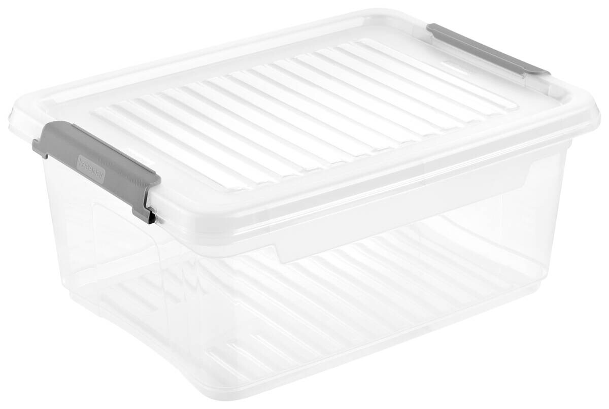 Aufbewahrungsbox transparent B/H/L: ca. 28,5x16x37,5 cm