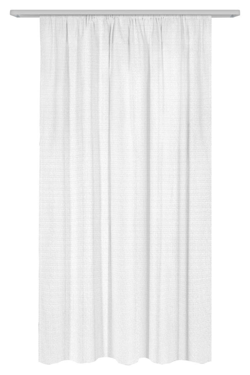 Dekovorhang Leo champagner 100% Polyester B/L: ca. 135x170 cm