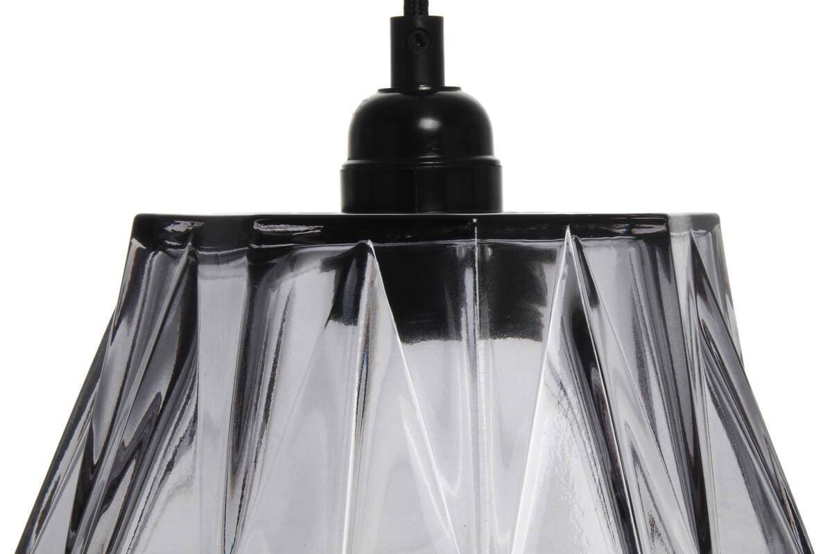 Kayoom Pendelleuchte Aurea grau Glas B/H/L: ca. 19x19x19 cm E27 1 Brennstellen
