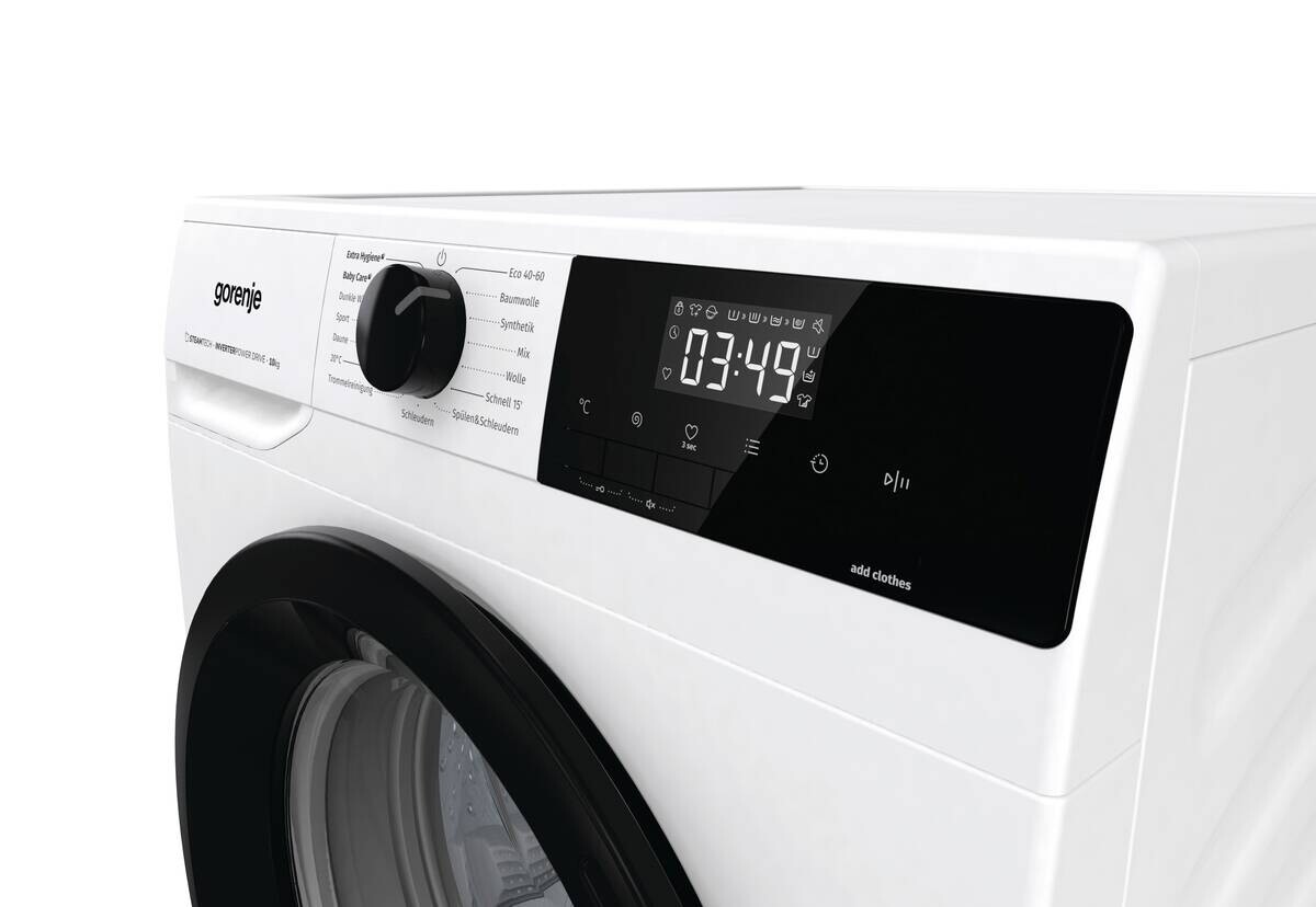 Gorenje Waschmaschine WNHEI14APS/DE weiß B/H/T: ca. 60x85x61 cm