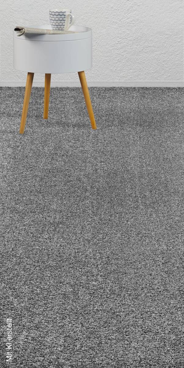 Teppichboden Hanoi dunkelgrau B: ca. 400 cm pro m²