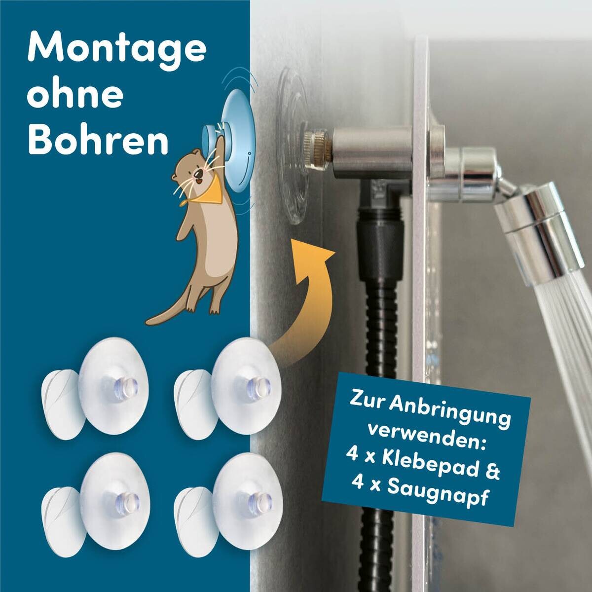 fredis Kinderdusche weiß