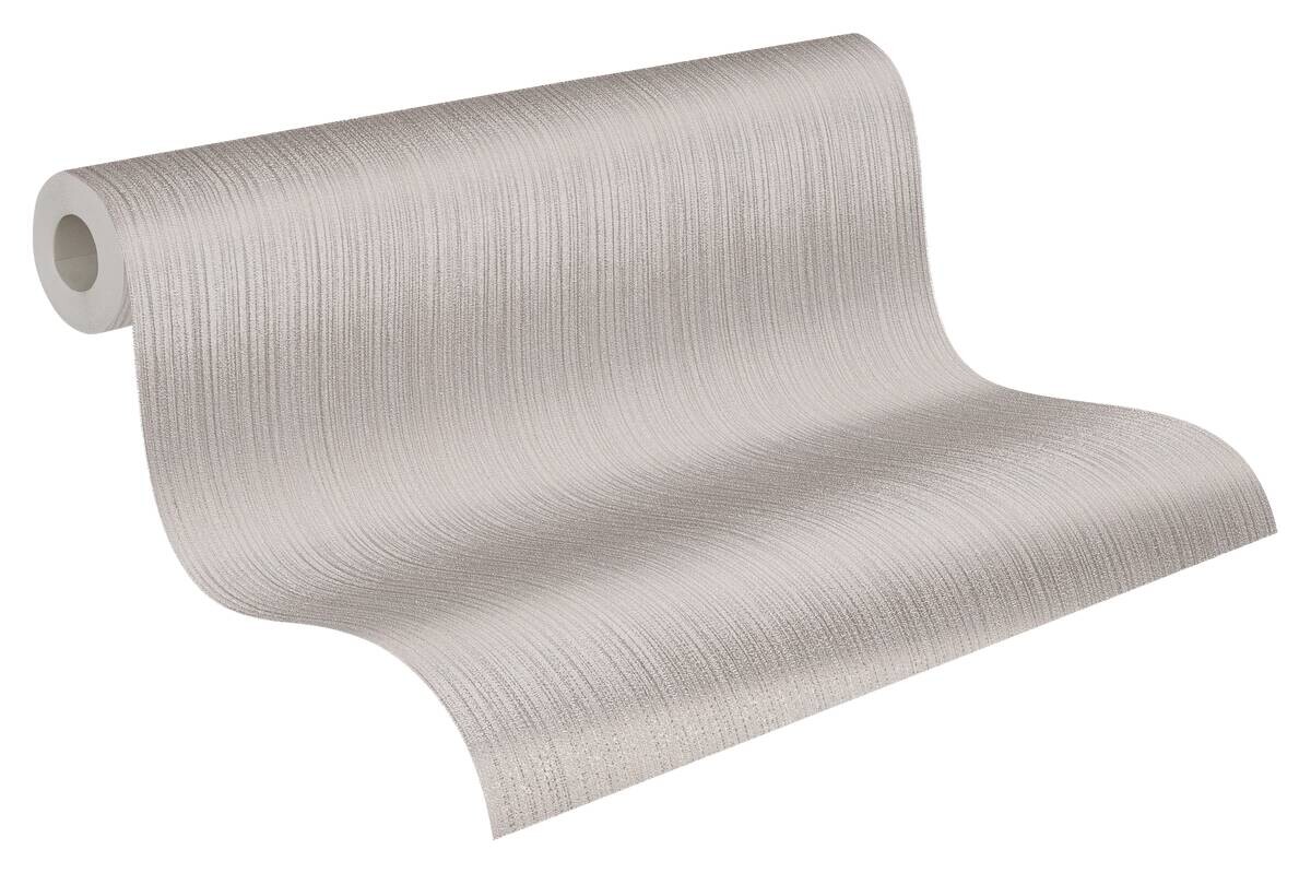 A.S.Creation Vliestapete grau silber B/H/D: ca. 53x1005x8 cm