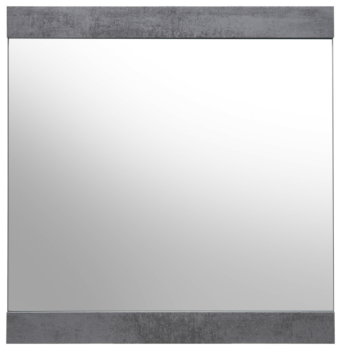 Wandspiegel Indiana Beton dunkel Optik B/H/T: ca. 68x70x2 cm