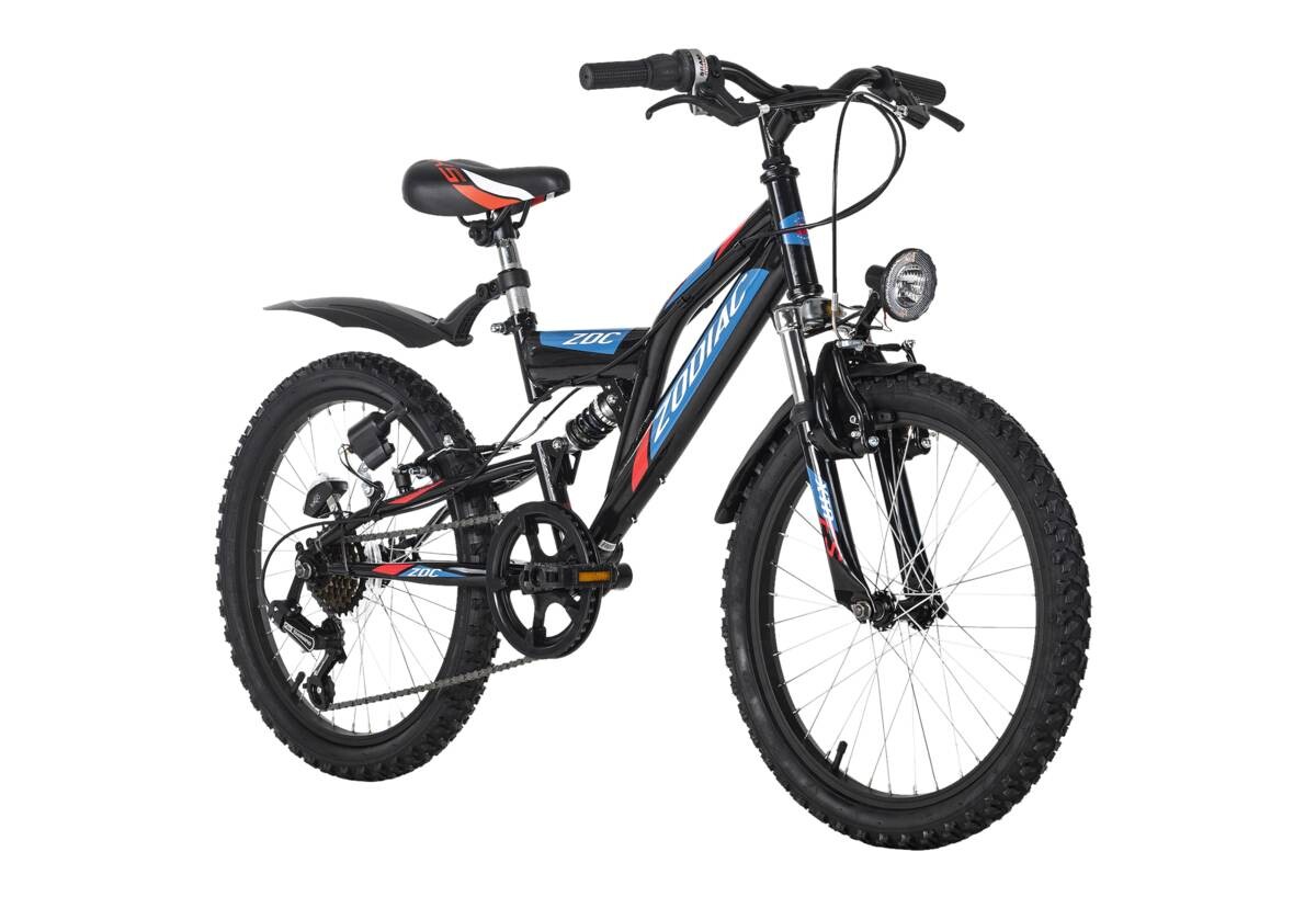 KS-Cycling Kinderrad Zodiac 668K 20 Zoll Rahmenhöhe 31 cm 6 Gänge schwarz schwarz ca. 20 Zoll