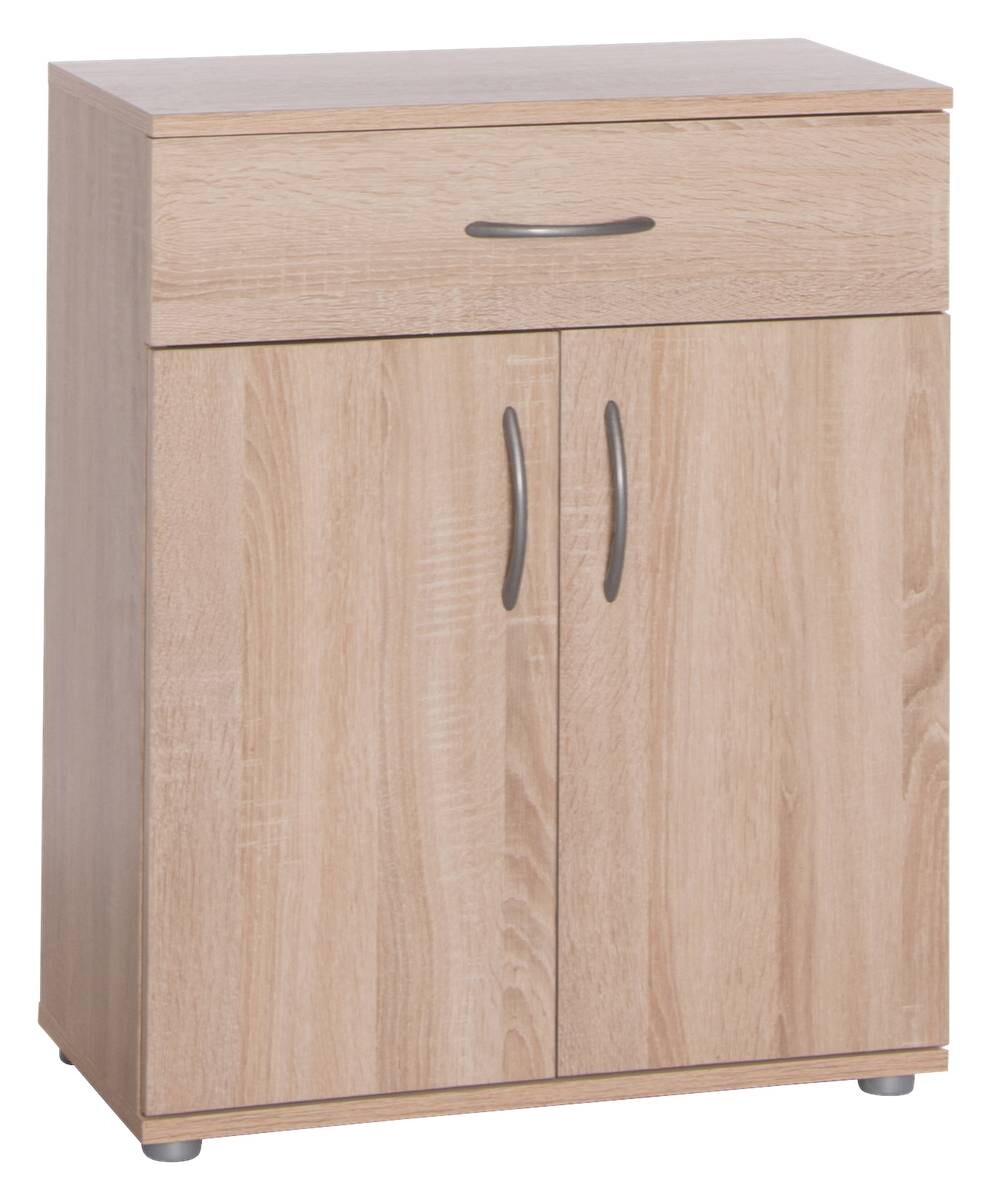 Kommode Peggy 2 Eiche Sonoma Nachbildung B/H/T: ca. 57x69x29 cm