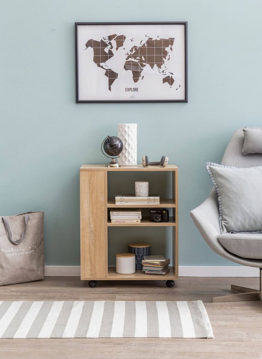 Regal Eiche Sonoma Nachbildung B/H/T: ca. 60x75x35 cm