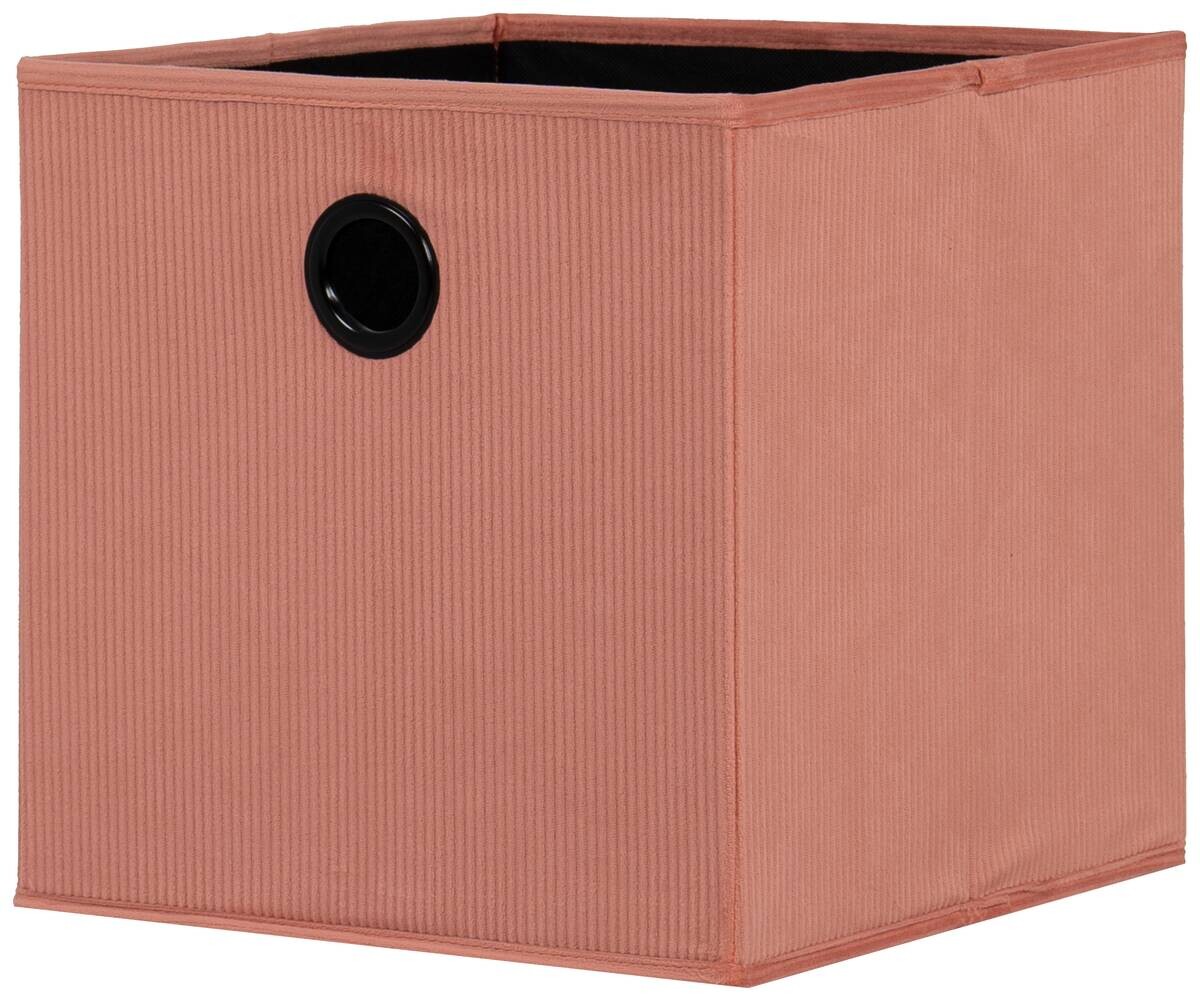 Stoffbox apricot B/H/T: ca. 32x32x32 cm