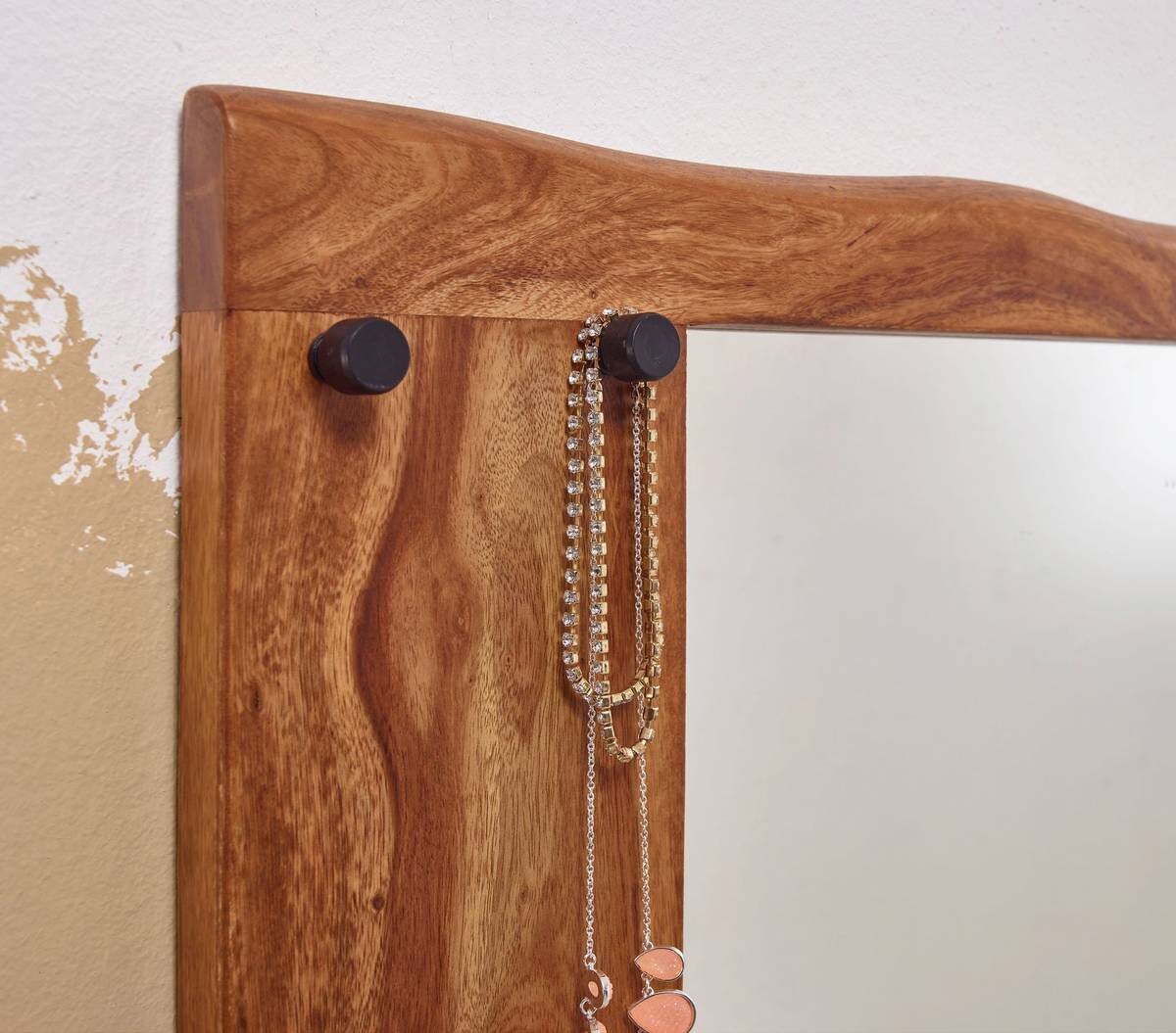 Wandspiegel rosenholz Nachbildung B/H/T: ca. 80x80x3 cm