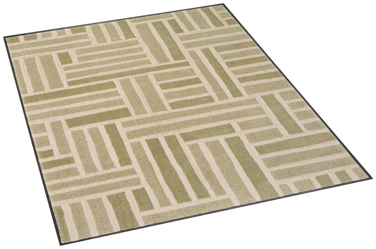 Webteppich Amore grün B/L: ca. 80x150 cm