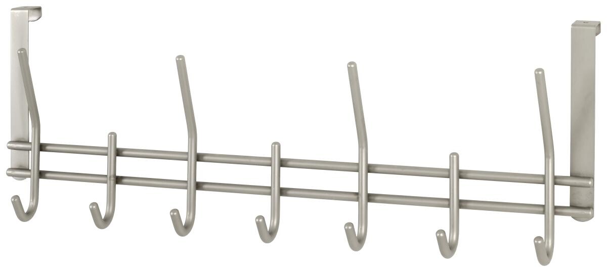 Türgarderobe Edelstahl Optik Stahlrohr B/H/T: ca. 54x20x7 cm