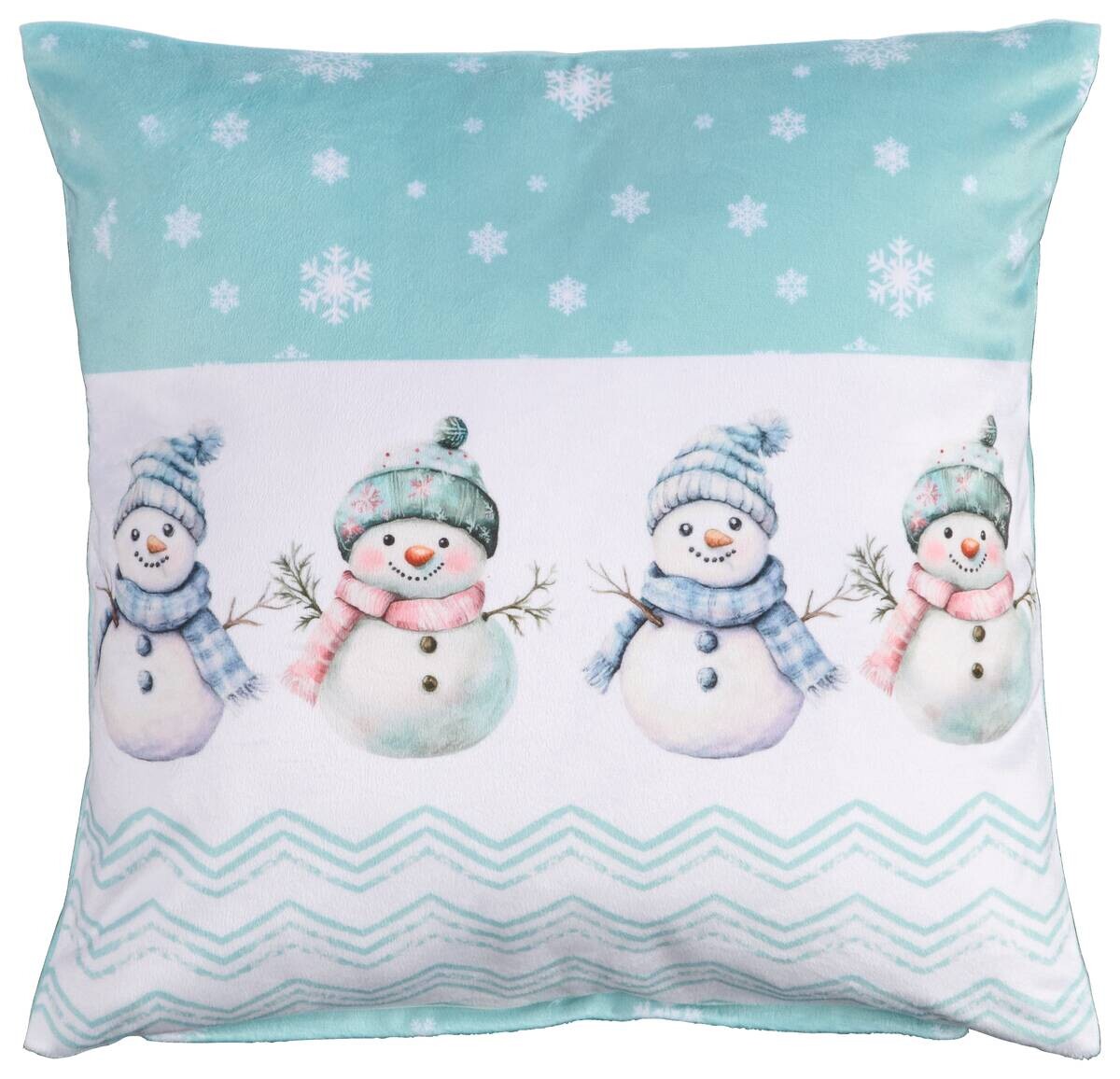 Dekokissen hellblau Polyester B/L: ca. 45x45 cm