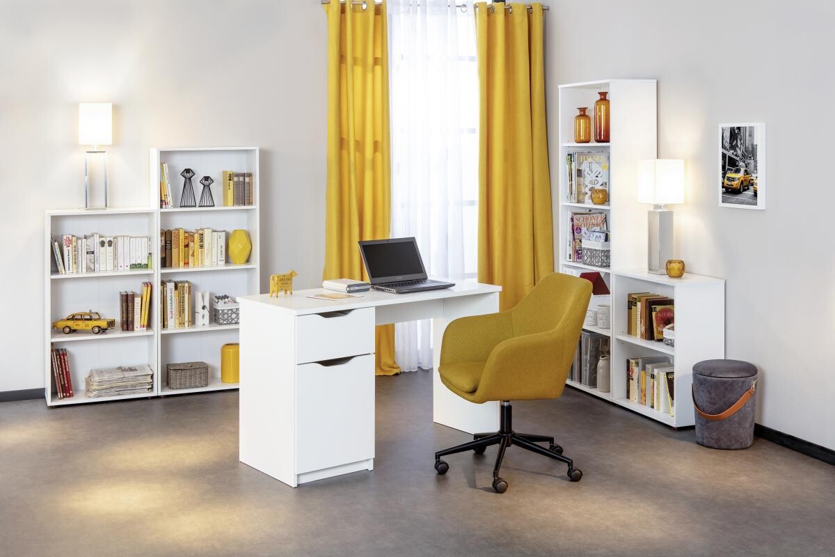 Regal Arco 3 weiß B/H/T: ca. 60x145x30 cm