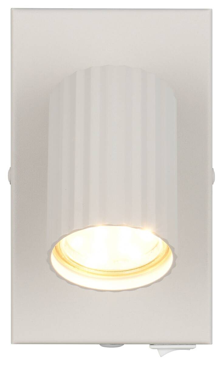 Reality Spots Soka grau Metall B/H/L: ca. 9x15x14,5 cm GU10 1 Brennstellen