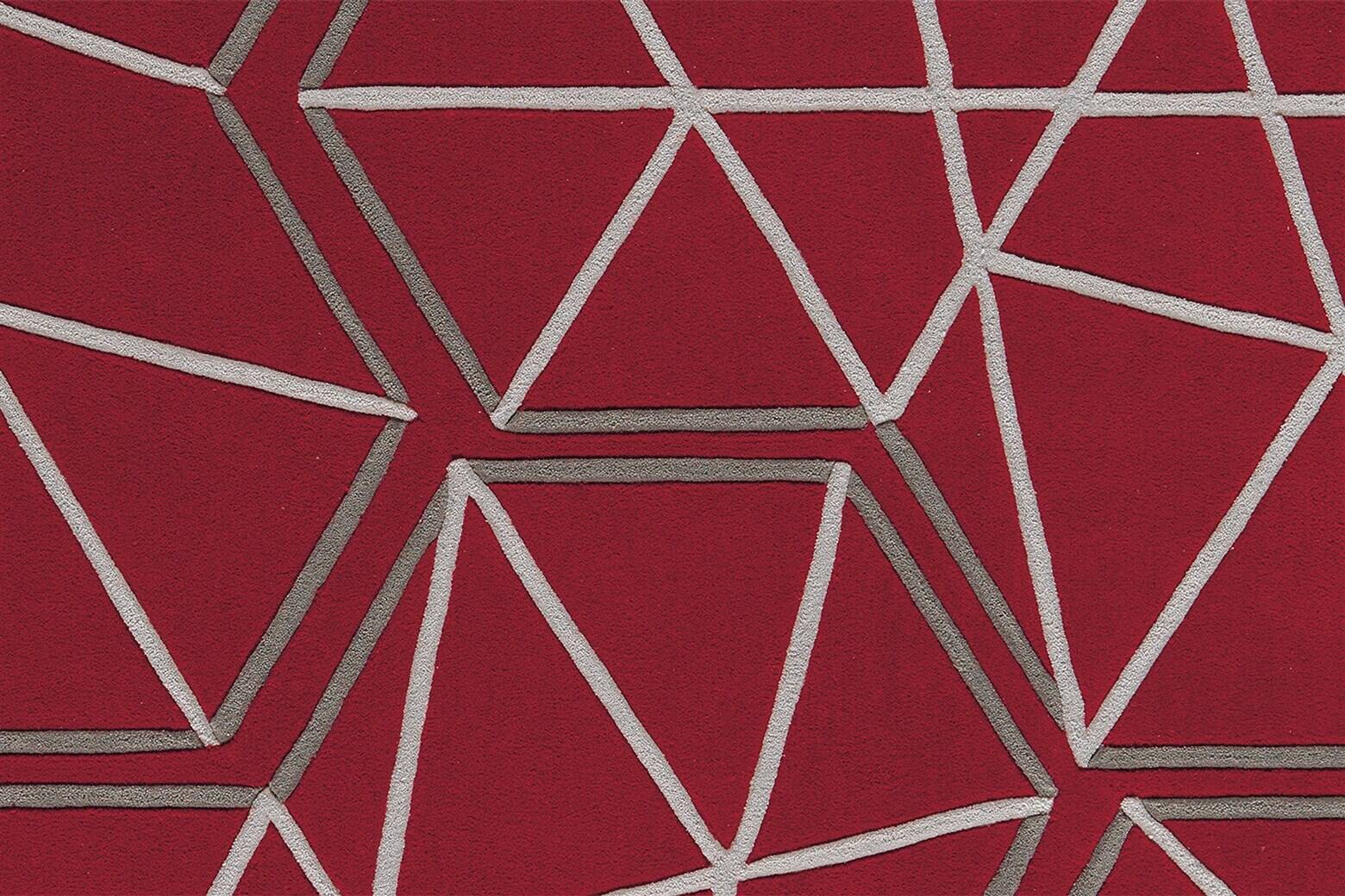 Arte Espina Kurzflorteppich Spirit 3112 rot B/L: ca. 140x200 cm