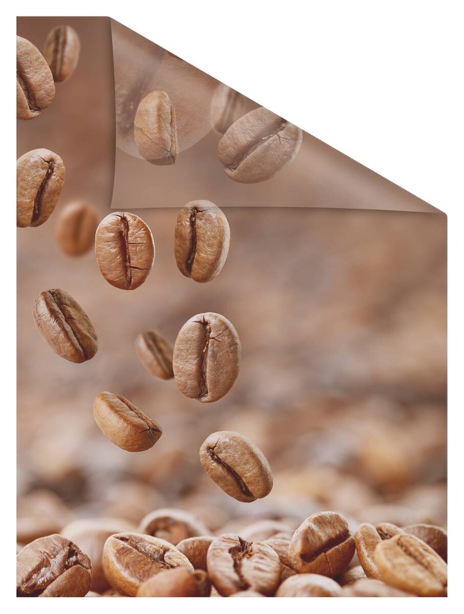 LICHTBLICK Fensterfolie Kaffee Kaffee Kaffee braun B/L: ca. 100x180 cm