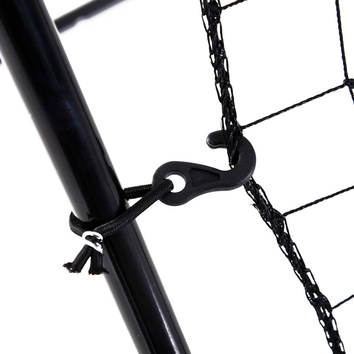 HOMCOM Rebounder schwarz Polyethylen B/H/L: ca. 90x174x123 cm