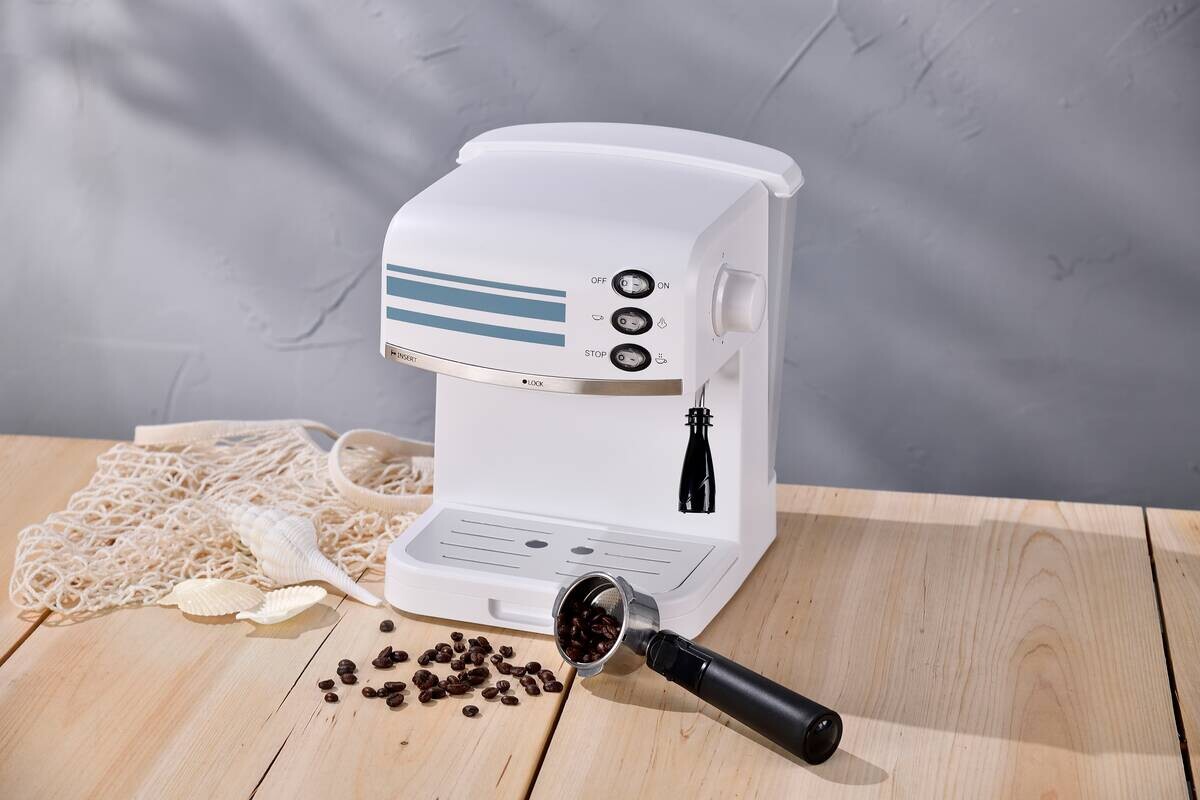 BERGNER Espressomaschine weiß