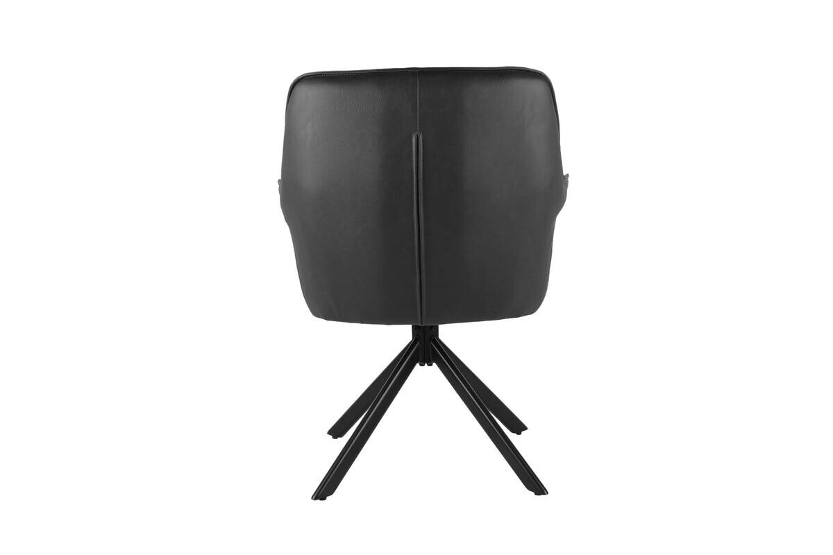 Armlehnstuhl Elias schwarz Polyester B/H/T: ca. 67x91x69 cm