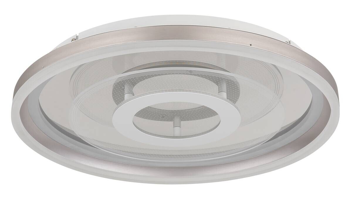 GLOBO LED-Deckenleuchte Opal Acryl Aluminium H/D: ca. 7x50 cm 1 Brennstellen