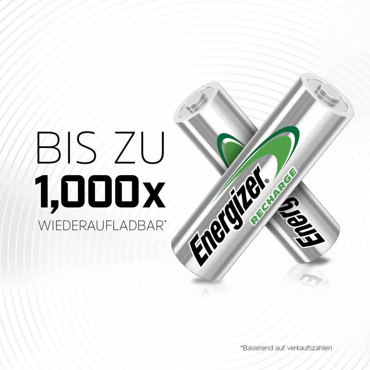 Energizer Akku NiMH AA/Mignon (HR06) 4er Pack